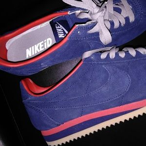 Nike ID Blue Cortez
